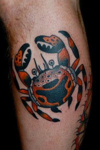 Crab Tattoo