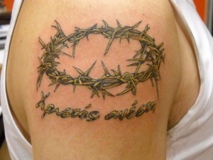 Crown of Thorns Tattoo Designs