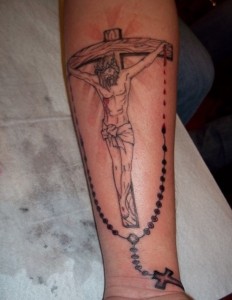 Crucifix Tattoo Design