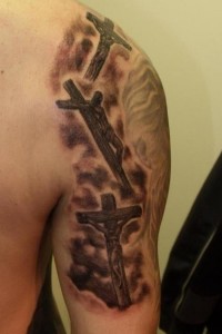 Crucifix Tattoo Ideas