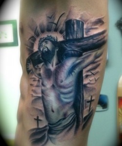 Crucifix Tattoo Images