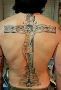 Crucifix Tattoos for Men