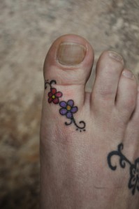 Cute Toe Tattoos