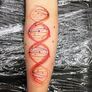 DNA Tattoo Images