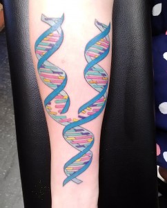 DNA Tattoo Sleeve