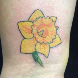 Daffodil Flower Tattoos
