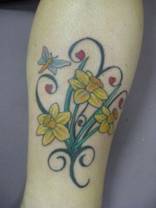 Daffodil Tattoo Images