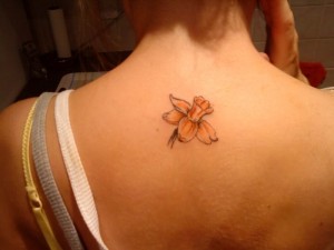 Daffodil Tattoo Small