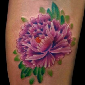  Dahlia Flower Tattoos