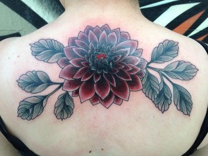 Dahlia Tattoo Designs