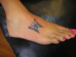 Dainty Butterfly Tattoos