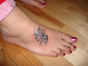 Dainty Foot Tattoos