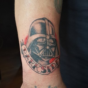 Darth Vader Tattoo Simple