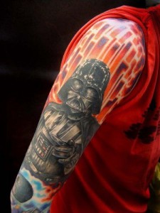 Darth Vader Tattoo Sleeve