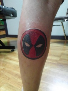 Deadpool Symbol Tattoo