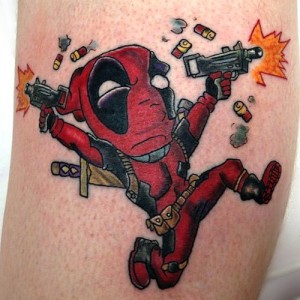 Deadpool Tattoo Funny