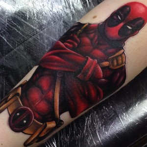 Deadpool Tattoo for Women