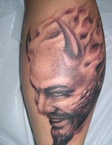 Devil Horns Tattoo