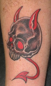 Devil Skull Tattoos