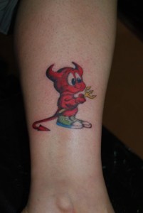 Devil Tattoos for Girls