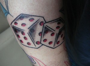 Dice Tattoo Images