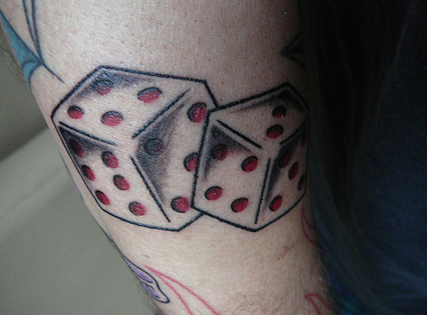 Dice Tattoos Designs, Ideas and Meaning | Tattoos For You