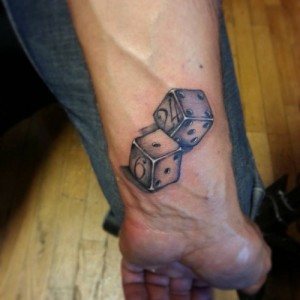 Dice Tattoos Images