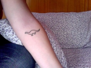 Dinosaur Tattoo Small