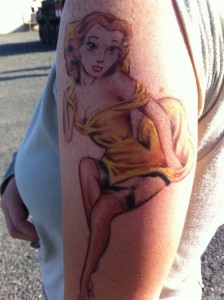 Disney Princess Belle Tattoos