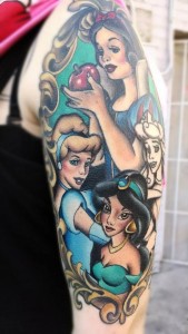 Disney Princess Tattoo