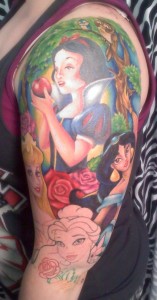 Disney Princess Tattoo Sleeve