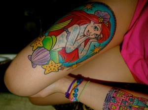 Disney Princess Tattoos for Girls