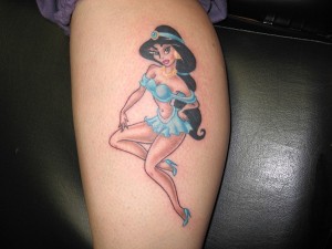 Disney Princess Tattoos for Women