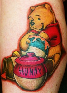 Disney Winnie the Pooh Tattoos