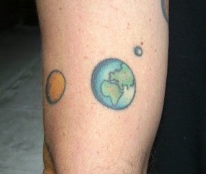 Earth Tattoo Pictures