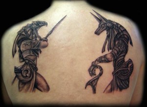 Egyptian Anubis Tattoo