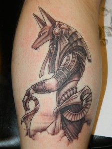 Egyptian Anubis Tattoos