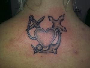 Faith Hope and Love Symbol Tattoos