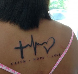 Faith Love and Hope Tattoo
