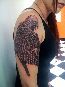 Falcon Sleeve Tattoo