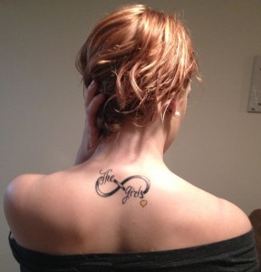 Female Upper Back Tattoos