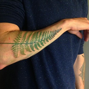 Fern Leaf Tattoo