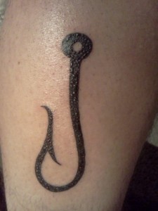 Fish Hook Tattoos