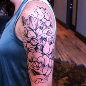 Flower Sleeves Tattoos