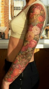 Flower Tattoo Sleeve