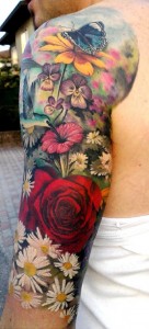 Flower Tattoo Sleeve Ideas