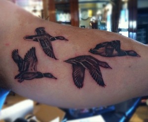 Flying Duck Tattoos