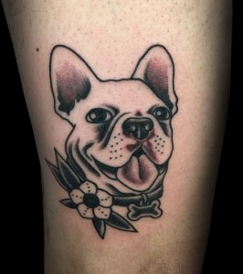 French Bulldog Tattoo