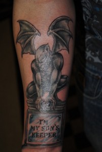 Gargoyle Tattoo Sleeve