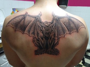 Gargoyle Wings Tattoo